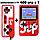 Игровая приставка SUP Game box Plus 400 игр в 1 с джойстиком Красная, фото 4