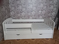 Кровать с бортиком "Рига" (80х160см) МДФ, фото 1