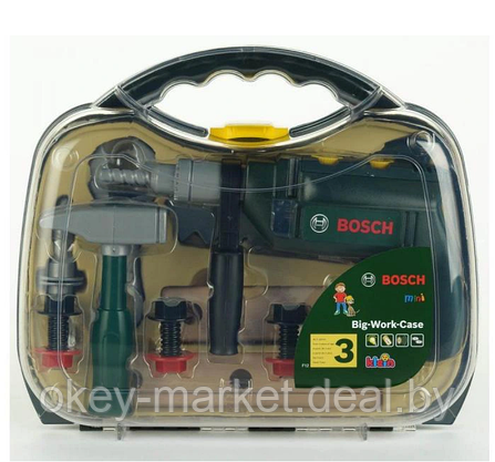 Игровой набор Klein Bosch c дрелью 8416, фото 2