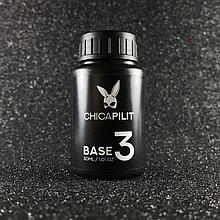 База №3 Густая прозрачная база для гель лака Chicapilit, 30 мл