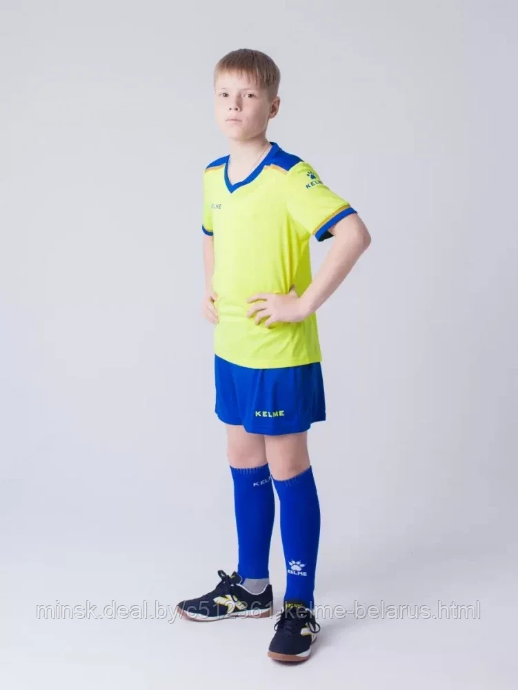 Детская футбольная форма KELME S/S Football Set KID - 110 - фото 8 - id-p131688469