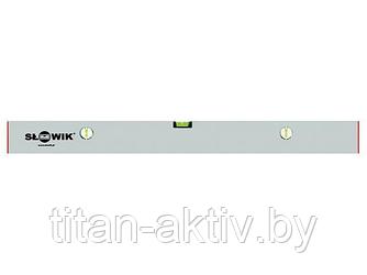 Правило-уровень 1500мм 3 глазка  L22 (SLOWIK) (быт.) (Вес 911 г/м. 0.50 мм/м)