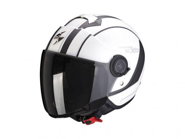 Шлем SCORPION EXO EXO-CITY SCOOT матовый - белый-черный XL - фото 1 - id-p160726549