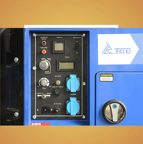 Дизельный сварочный генератор в кожухе TSS PRO DGW 3.0/250ES-R - фото 5 - id-p155444114