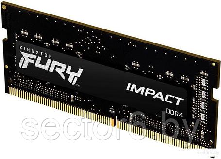 Оперативная память Kingston FURY Impact 2x8GB DDR4 SODIMM PC4-25600 KF432S20IBK2/16, фото 2