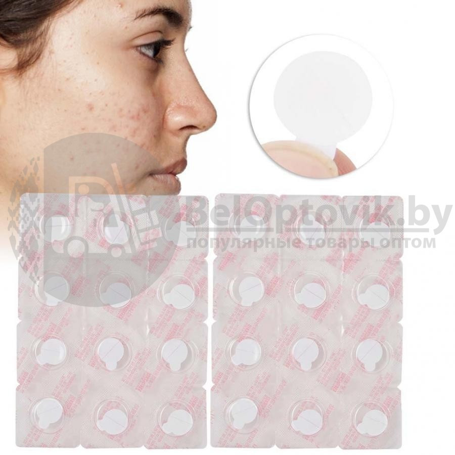 Стикеры - патчи (наклейки - пластыри) от прыщей и угрей Lanbena Acne Pimple Patch - фото 3 - id-p164847129