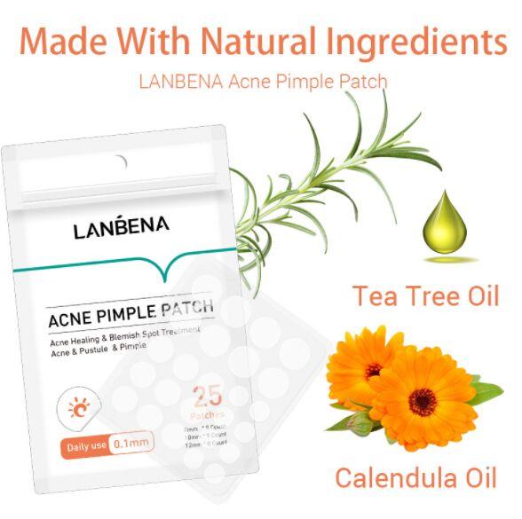 Стикеры - патчи (наклейки - пластыри) от прыщей и угрей Lanbena Acne Pimple Patch