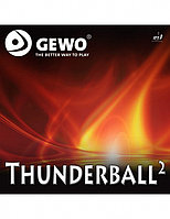 Накладка д/ракетки н/т GEWO Rubber Thunderball 2 bl 2.1 mm