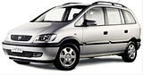 Чехлы на сиденья Opel Zafira A (1999-2003)
