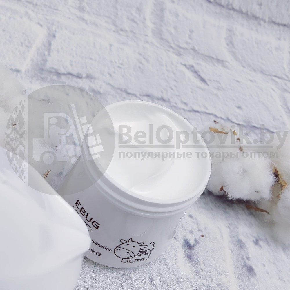 Увлажняющий, выравнивающий тон крем для лица с козьим молоком Ebug Milk Water Cream 80 g - фото 2 - id-p164857735