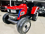 Детский электромобиль RiverToys трактор O030OO (красный), фото 6