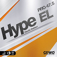 Накладка д/ракетки н/т GEWO Rubber Hype EL Pro 47.5 bl 2.1 mm