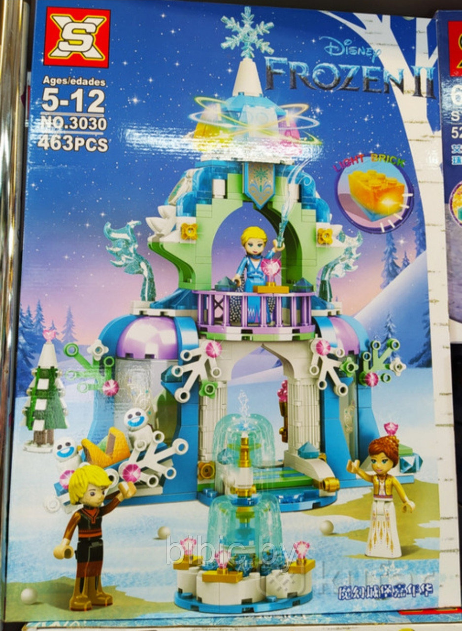 Конструктор ''Ледяной замок'' Frozen lego 463 деталей