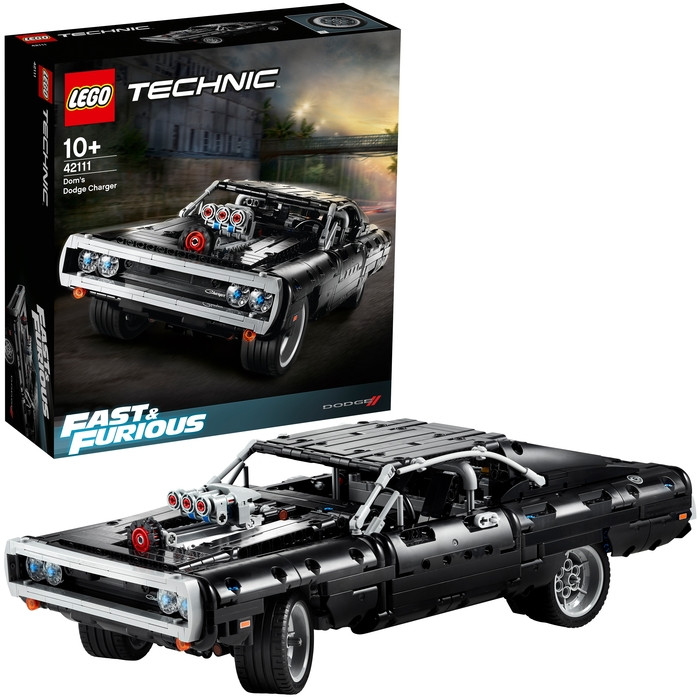 Конструктор LEGO Original Technic 42111 Dodge Charger Доминика Торетто - фото 1 - id-p164875743