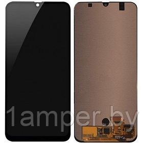 Дисплей для Samsung Galaxy A50/A505/A30/A305 Черный.