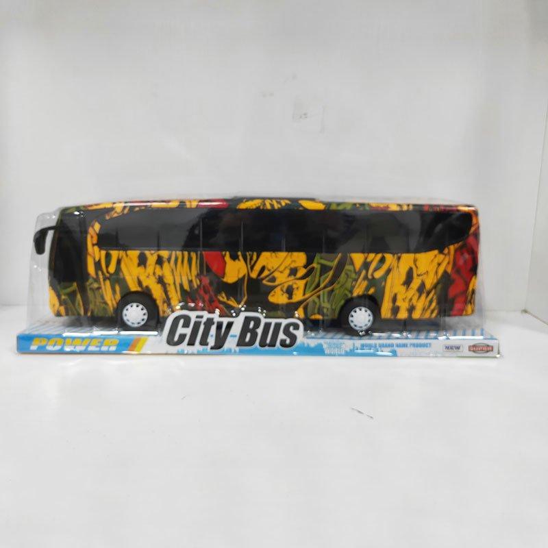 Автобус инерционный Граффити, арт.TQ123-64A