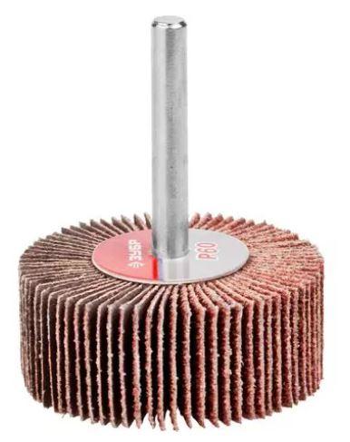 Круг шлифовальный ЗУБР "МАСТЕР" веерный лепестковый, на шпильке, тип КЛО, зерно-электрокорунд нормал - фото 1 - id-p154888525