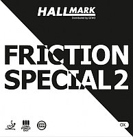 Накладка д/ракетки н/т HALLMARK Rubber Friction Special 2 bl OX