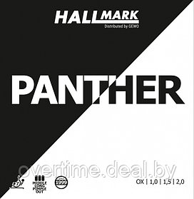 Накладка д/ракетки н/т HALLMARK Rubber Panther red OX