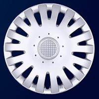 Колпаки на колеса OSYS №211, 4 шт., серебристые