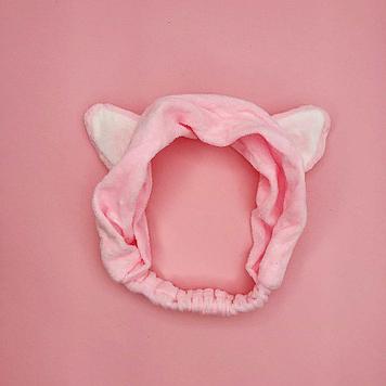Повязка на голову "Mouse ears", розовая
