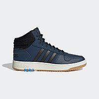 Кроссовки Adidas HOOPS 2.0 (Crew Navy / Core Black / Gum)