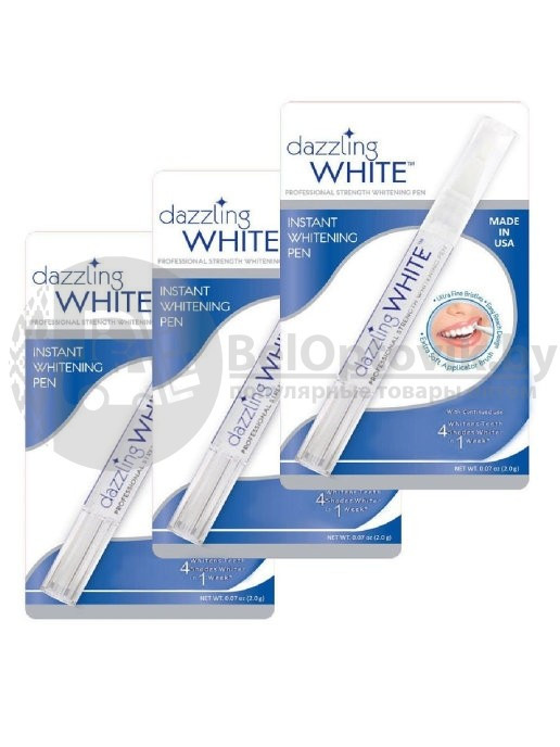Профессиональный отбеливающий карандаш для зубов Dazzling White Pen - фото 7 - id-p164922107