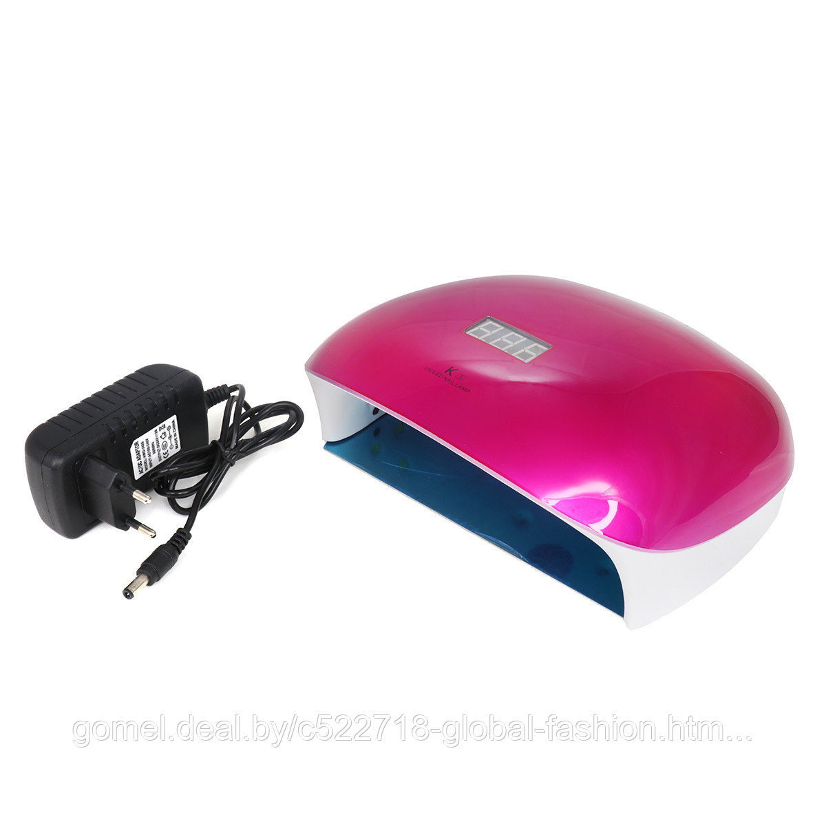 Лампа для сушки ногтей led/uv 48W, K-5-pink - фото 1 - id-p164930245