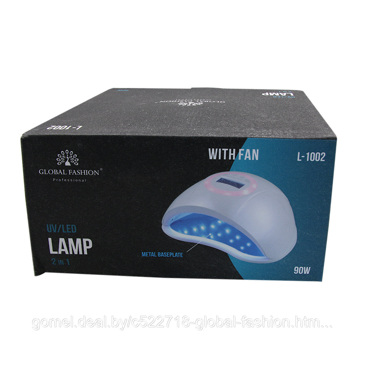 Лампа для ногтей Global Fashion 90W, L-1002 - фото 2 - id-p164929881