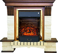 Каминокомплект STONE MONTEBELLO с FOBOS/MAJESTIC