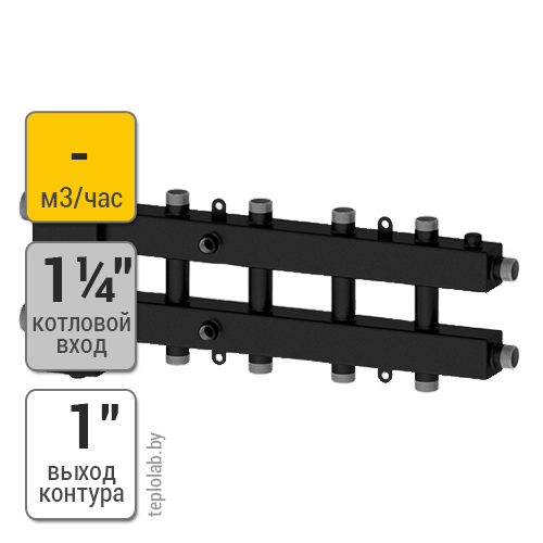 Север М5, до 70 кВт, гидрострелка с коллектором