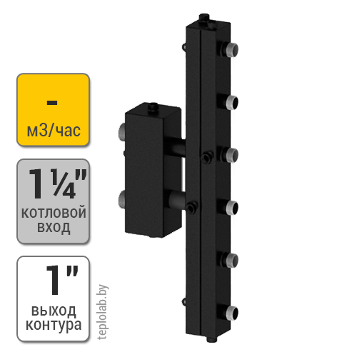 Север V3, до 70 кВт, гидрострелка с коллектором