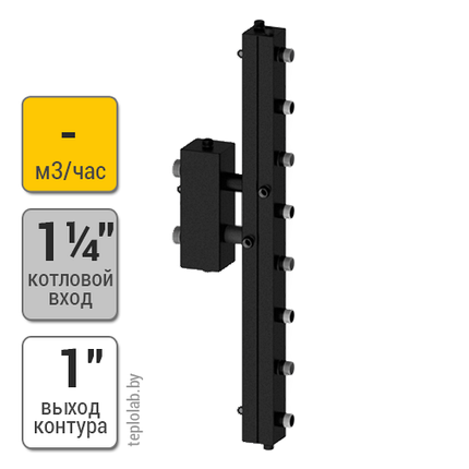 Север V4, до 70 кВт, гидрострелка с коллектором, фото 2