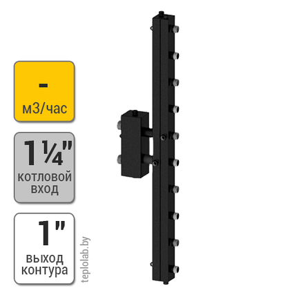 Север V5, до 70 кВт, гидрострелка с коллектором, фото 2