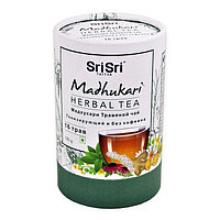 Травяной чай Мадхукари, Madhukari Herbal Tea Sri Sri, 100 г - тонизирующий и без кофеина, 16 трав