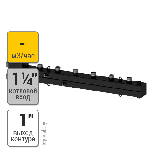 Север Т3, до 50 кВт, гидрострелка с коллектором