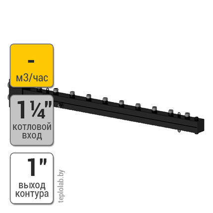 Север Т5, до 50 кВт, гидрострелка с коллектором, фото 2