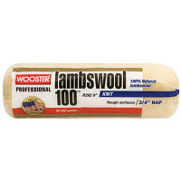 Малярный валик из овечьей шерсти LAMBSWOOL 100 R291-9 Ширина 22.86 Ворс 1.27 см