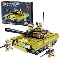 Конструктор Танк Т-84М QL0135, аналог LEGO (Лего)