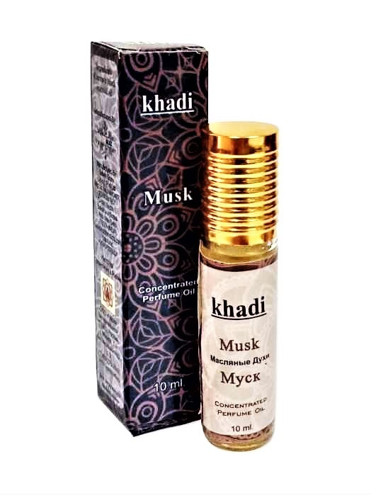 Духи масляные Муск, Musk Concentrated Perfume Oil, Khadi, 10мл - фото 1 - id-p164956818