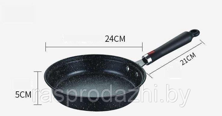 Набор посуды с антипригарным покрытием HEALTHY Non-Stick Pan 4 пр.+ лопатка в подарок - фото 4 - id-p164961396