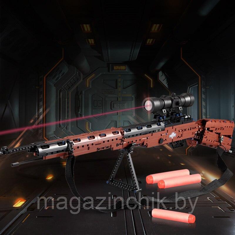 Конструктор Снайперская винтовка Mauser 98К, стреляет, C61010, аналог LEGO оружие - фото 2 - id-p164961708
