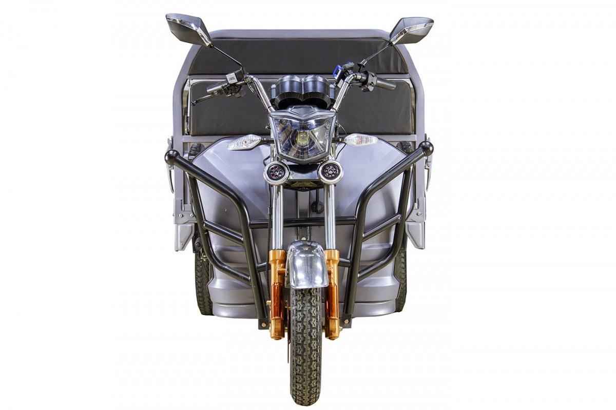 Грузовой электрический трицикл Rutrike Дукат 1500 60V 1000W серый - фото 4 - id-p164967573