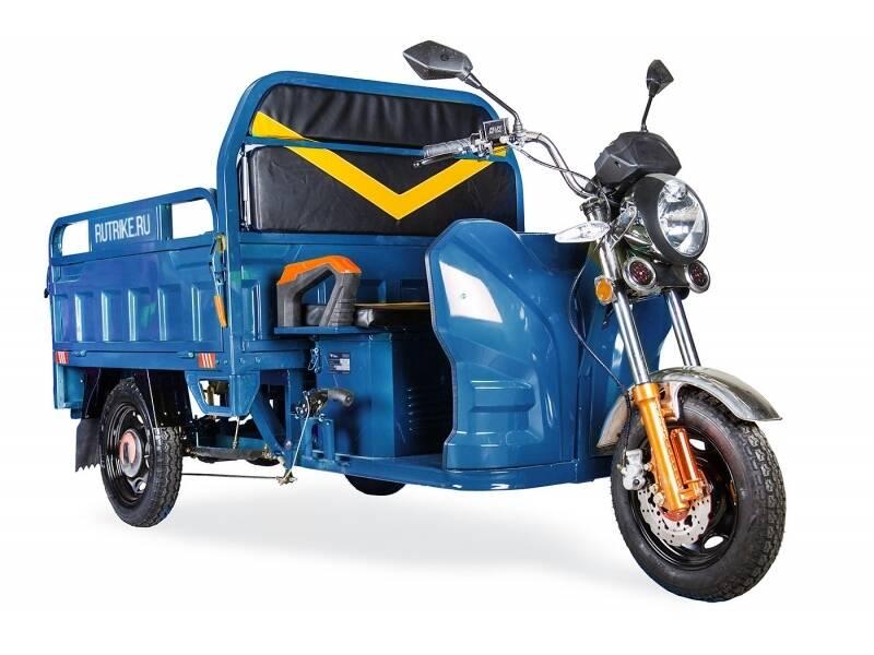 Грузовой электрический трицикл Rutrike Дукат 1500 60V 1000W синий - фото 1 - id-p164967574