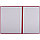 Папка адресная OfficeSpace, (без надписей), А4, бумвинил, бордовая, инд. упаковка 277209, фото 2