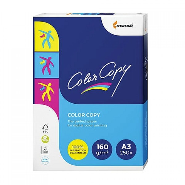 Бумага Color Copy, пл. 160 г/м2, ф.А3, 250л - фото 1 - id-p164986624