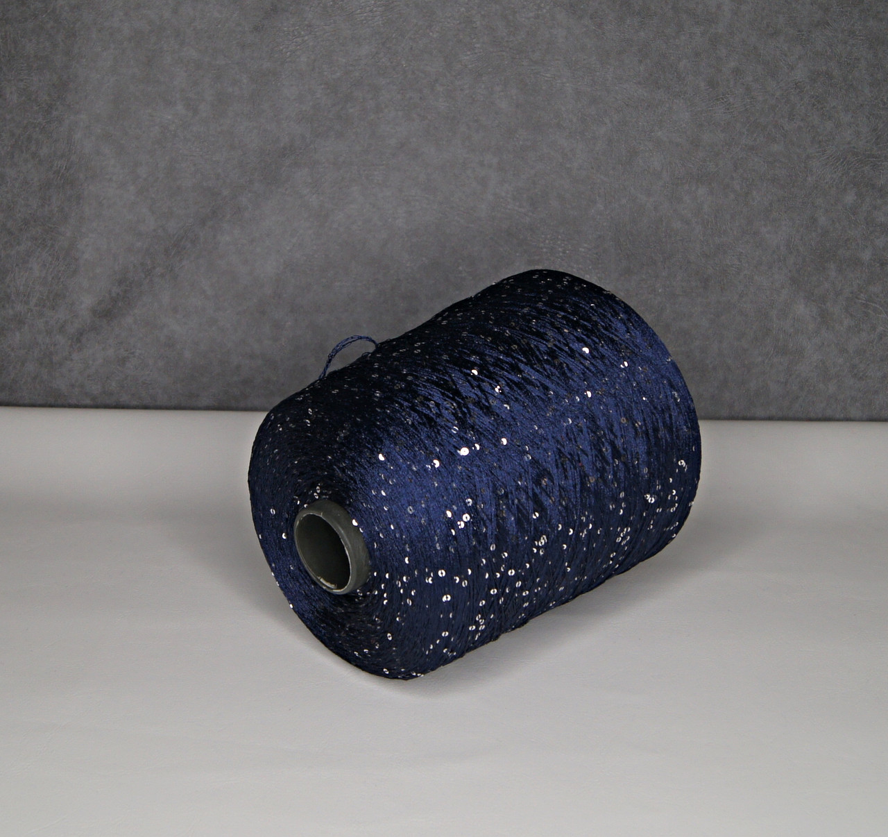 Пайетки: 100% полиамид, Art: Paillettes Regolari, Сток Италия, синий, 800 м/100 гр.