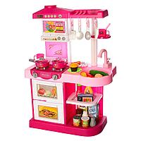 Детская игровая кухня Kids Kitchen WD-P16 с пультом, звуковыми и световыми эффектами ви