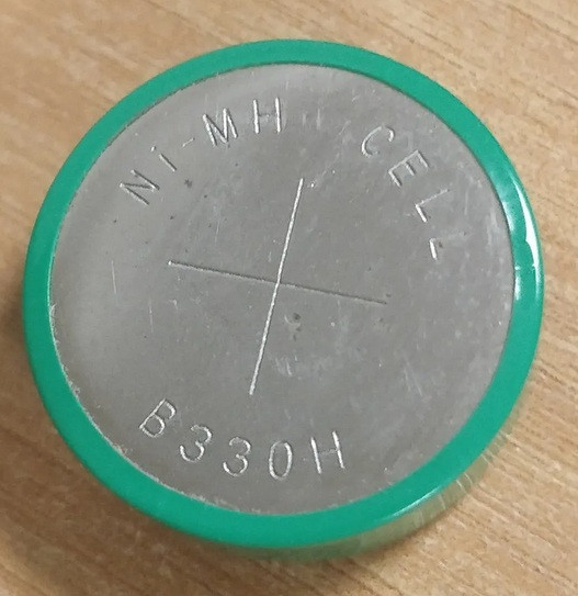 Аккумулятор B330H - ET, 1.2V, 330mAh, Ni-Mh, 25.2x8.8мм - фото 1 - id-p165039353