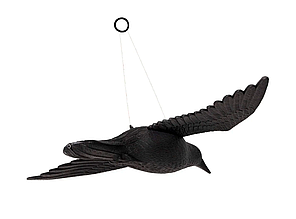 Пластиковый ворон отпугиватель птиц  летящий, фото 2